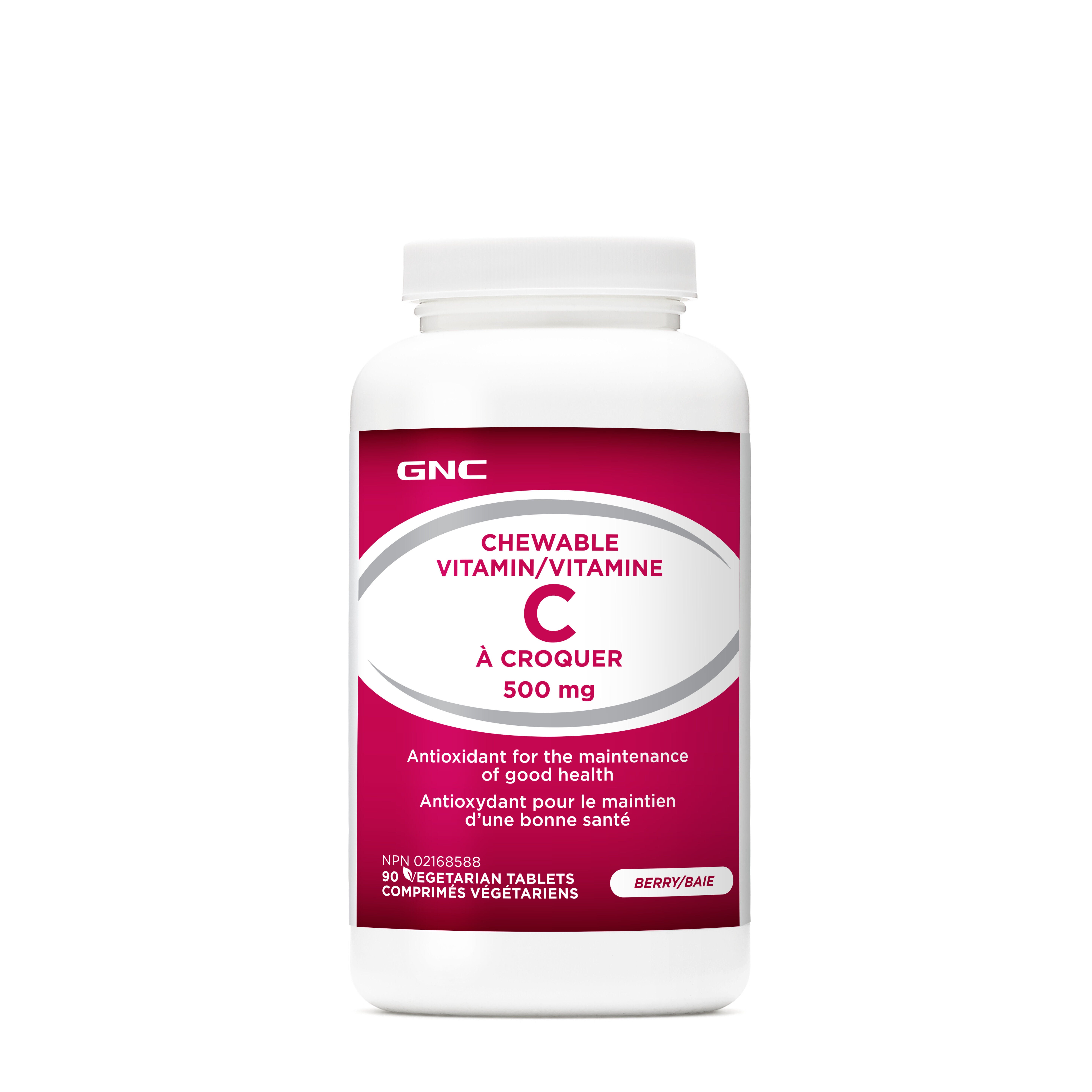 CHEWABLE VITAMIN C 500 mg - Berry Berry | GNC